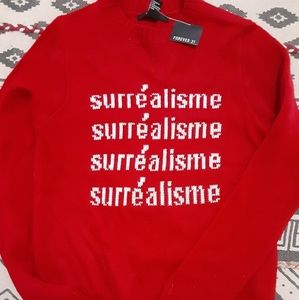 Brand new surrealism sweater